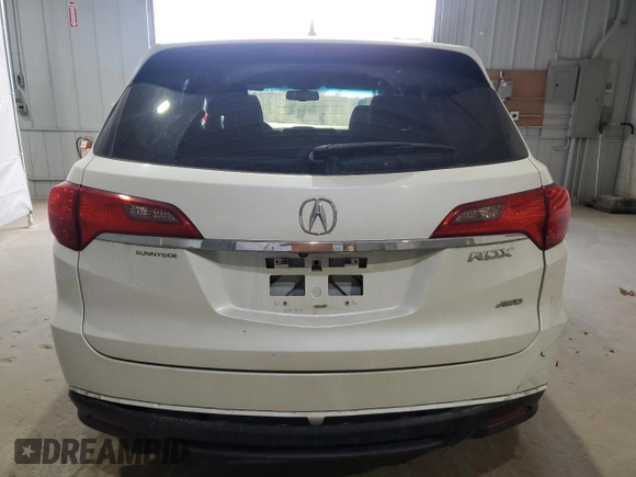 2014 Acura RDX with VIN 5J8TB4H35EL020720, listed as a Copart auction lot 53501065 with 144,071 mi miles and Salvage title. Bid and sale history available at DreamBid. Image 6.