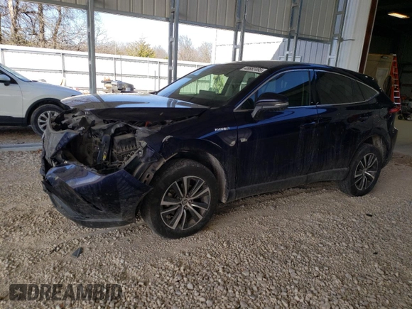2021 Toyota Venza LE with VIN JTEAAAAH3MJ044484, listed as a Copart auction lot 48882495 with 123,085 mi miles and Salvage Title. Bid and sale history available at carsss.com. Image 1.