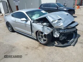 2018 Ford Mustang GT with VIN 1FA6P8CF7J5146796, listed as a IAAI auction lot 42111287 with Not Provided miles. Bid and sale history available at carsss.com. Image 1.