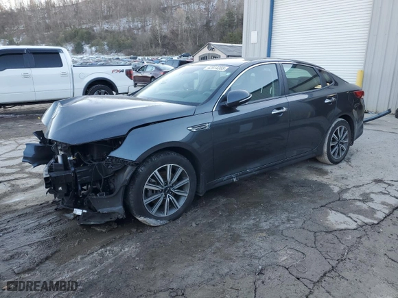 2019 Kia Optima LX with VIN 5XXGT4L36KG379171, listed as a Copart auction lot 42914355 with 48,028 mi miles and Salvage Title. Bid and sale history available at carsss.com. Image 1.