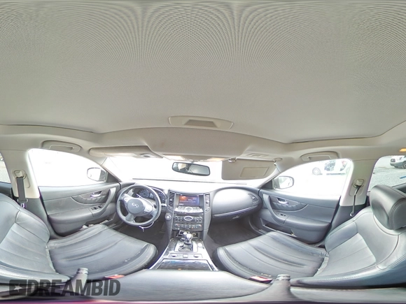 2017 Infiniti QX70 z VIN JN8CS1MW4HM413947, wystawiony jako Copart lot #44513185 z przebiegiem 75 049 mil mil oraz Szkoda całkowita • Salvage title. Historia ofert i sprzedaży dostępna na DreamBid. Obrazek 14.