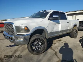 2012 Ram 2500 Laramie z VIN 3C6UD5FL5CG104673, wystawiony jako Copart lot #46175925 z przebiegiem 195 771 mil mil oraz Szkoda całkowita • Salvage title. Historia ofert i sprzedaży dostępna na DreamBid. Obrazek 1.