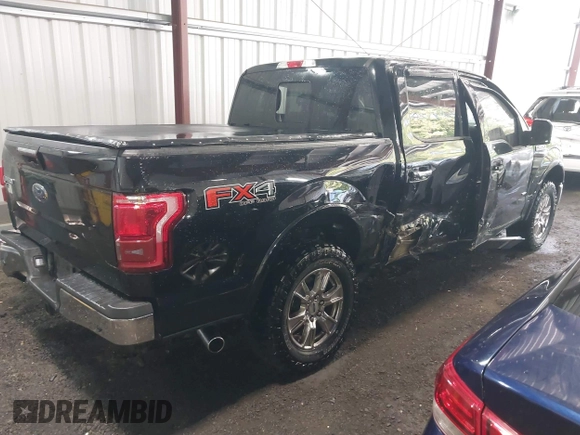 2016 Ford F-150 XLT with VIN 1FTEW1EG6GFC57493, listed as a IAAI auction lot 40383047 with 104,712 mi miles. Bid and sale history available at carsss.com. Image 4.