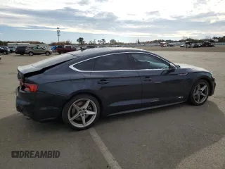 2018 Audi A5 Sportback Premium Plus with VIN WAUENCF54JA057838, listed as a Copart auction lot 75138723 with 0 mi miles. Bid and sale history available at carsss.com. Image 3.