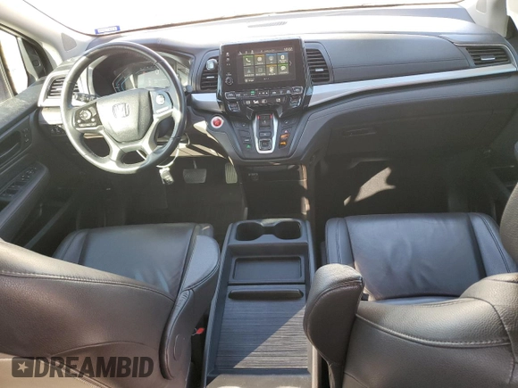 2019 Honda Odyssey EX-L with VIN 5FNRL6H71KB071098, listed as a Copart auction lot 47871955 with 97,043 mi miles and Salvage Title. Bid and sale history available at carsss.com. Image 8.