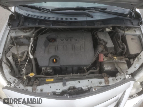 2012 Toyota Corolla L with VIN 2T1BU4EE0CC800140, listed as a Copart auction lot 52686455 with 203,407 mi miles and Salvage Title. Bid and sale history available at carsss.com. Image 11.