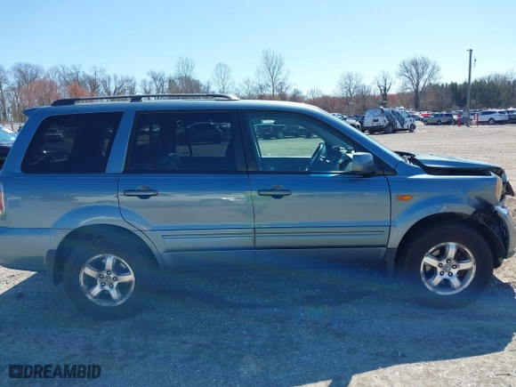 2006 Honda Pilot EX-L with RES with VIN 2HKYF18626H505792, listed as a IAAI auction lot 41861686 with 180,551 mi miles. Bid and sale history available at carsss.com. Image 13.