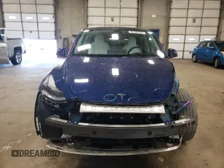2023 Tesla Model Y Long Range with VIN 7SAYGDEE7PA180793, listed as a Copart auction lot 46706855 with 18,136 mi miles and Non Repairable. Bid and sale history available at DreamBid. Image 5.