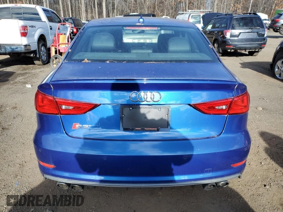 2015 Audi S3 2.0T Premium Plus with VIN WAUBFGFF3F1070605, listed as a Copart auction lot 83051364 with 113,362 mi miles and Clean Title. Bid and sale history available at carsss.com. Image 6.