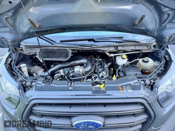 2020 Ford Transit Cargo with VIN 1FTBR3X86LKA18216, listed as a Copart auction lot 43860885 with 70,165 mi miles and Salvage Title. Bid and sale history available at carsss.com. Image 7.