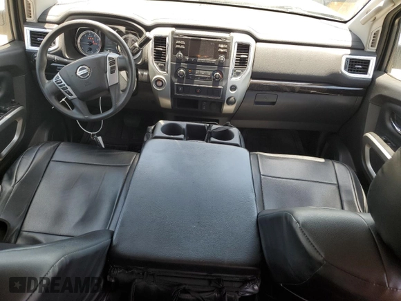 2017 Nissan Titan SV с VIN 1N6AA1EK0HN525945, выставлен на аукционе Copart как лот 57897415 с пробегом 51 053 миль миль и Списание • Salvage title. История ставок и продаж доступна на DreamBid. Изображение 8.