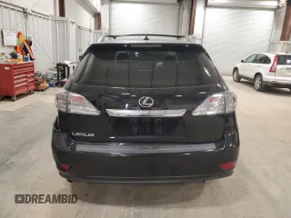 2010 Lexus RX 350 with VIN 2T2BK1BA5AC053780, listed as a Copart auction lot 52973215 with 0 mi miles and Non Repairable. Bid and sale history available at carsss.com. Image 6.