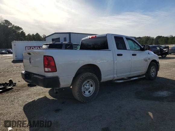 2019 Ram 1500 Classic Express with VIN 1C6RR6FT7KS746459, listed as a Copart auction lot 88316945 with 88,126 mi miles and Salvage Title. Bid and sale history available at carsss.com. Image 3.