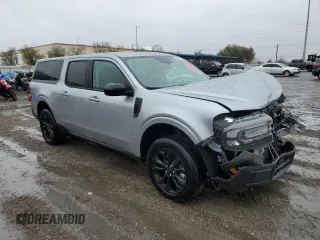 2024 Ford Maverick LARIAT with VIN 3FTTW8M32RRA19564, listed as a Copart auction lot 45420125 with 15,945 mi miles and Salvage Title. Bid and sale history available at carsss.com. Image 4.