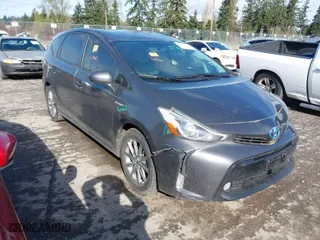 2017 Toyota Prius v Two with VIN JTDZN3EU4HJ056180, listed as a IAAI auction lot 41993330 with 1 mi miles. Bid and sale history available at carsss.com. Image 1.