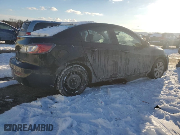 2012 Mazda 3 i Sport with VIN JM1BL1UG0C1520453, listed as a Copart auction lot 89056345 with 161,435 mi miles and Salvage Title. Bid and sale history available at DreamBid. Image 3.
