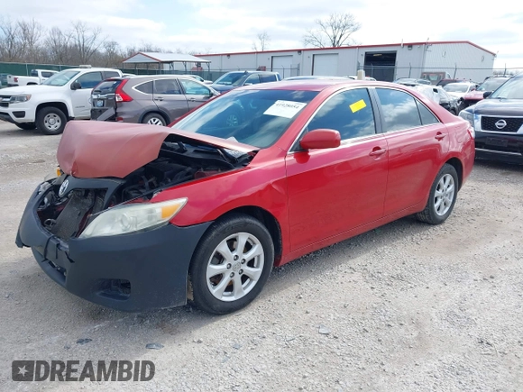 2011 Toyota Camry LE with VIN 4T4BF3EK9BR198805, listed as a IAAI auction lot 41928054 with 206,409 mi miles. Bid and sale history available at carsss.com. Image 2.