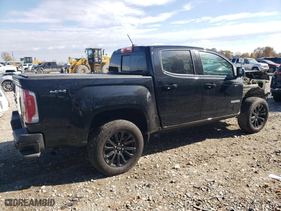 2022 GMC Canyon 4WD Elevation with VIN 1GTG6CEN8N1328609, listed as a Copart auction lot 76987884 with 15,026 mi miles and Salvage Title. Bid and sale history available at carsss.com. Image 3.