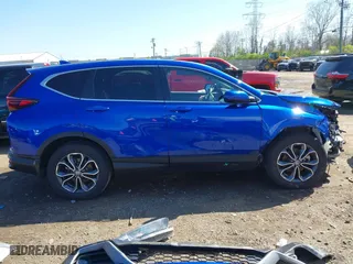 2021 Honda CR-V EX-L with VIN 7FARW2H85ME012586, listed as a IAAI auction lot 41984160 with 25,886 mi miles. Bid and sale history available at carsss.com. Image 14.