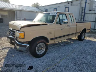 1991 Ford F-150 with VIN 1FTEX15H8MKA51617, listed as a Copart auction lot 48361585 with 10,593 mi miles and Salvage Title. Bid and sale history available at carsss.com. Image 1.