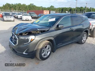 2018 GMC Terrain SLE with VIN 3GKALMEVXJL259790, listed as a IAAI auction lot 40179511 with 94,195 mi miles and . Bid and sale history available at carsss.com. Image 2.