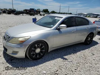 2009 Hyundai Genesis with VIN KMHGC46EX9U023528, listed as a Copart auction lot 67664594 with 168,562 mi miles and Salvage Title. Bid and sale history available at carsss.com. Image 1.