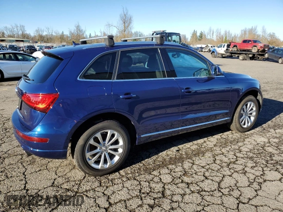 2014 Audi Q5 Premium Plus with VIN WA1LFAFP7EA050329, listed as a Copart auction lot 41518905 with 138,051 mi miles and Salvage Title. Bid and sale history available at carsss.com. Image 3.