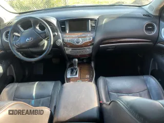 2013 Infiniti JX35 with VIN 5N1AL0MN2DC326710, listed as a Copart auction lot 80642574 with 174,686 mi miles and Clean Title. Bid and sale history available at carsss.com. Image 9.