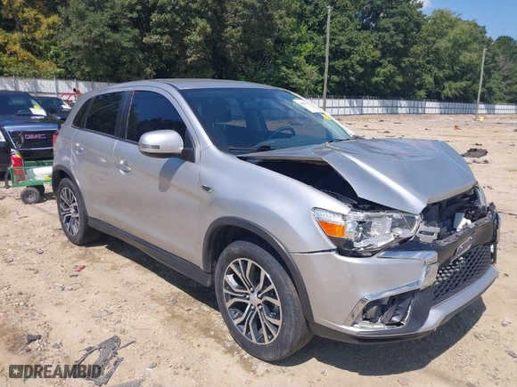 2019 Mitsubishi Outlander Sport ES 2.0 with VIN JA4AP3AU2KU032232, listed as a IAAI auction lot 40050793 with 45,570 mi miles. Bid and sale history available at carsss.com. Image 1.