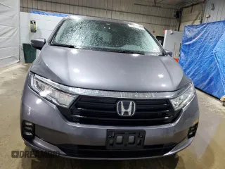 2023 Honda Odyssey EX-L z VIN 5FNRL6H65PB025787, wystawiony jako Copart lot #55833415 z przebiegiem 31 437 mil mil oraz Szkoda całkowita • Salvage title. Historia ofert i sprzedaży dostępna na DreamBid. Obrazek 5.