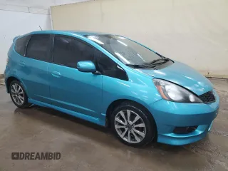 2012 Honda Fit Sport with VIN JHMGE8H54CC011275, listed as a Copart auction lot 46932095 with 208,841 mi miles and Clean Title. Bid and sale history available at DreamBid. Image 4.