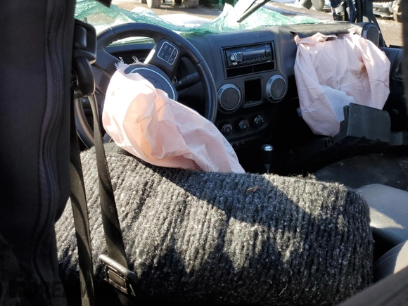 2017 Jeep Wrangler Willys Wheeler with VIN 1C4AJWAG4HL600496, listed as a Copart auction lot 42083985 with Not Provided miles and Salvage Title. Bid and sale history available at DreamBid. Image 8.