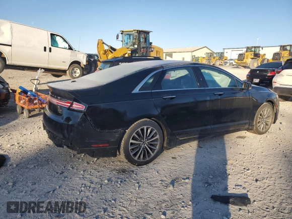 2017 Lincoln MKZ Select with VIN 3LN6L5C9XHR622167, listed as a Copart auction lot 49326905 with 88,550 mi miles and Salvage Title. Bid and sale history available at DreamBid. Image 3.