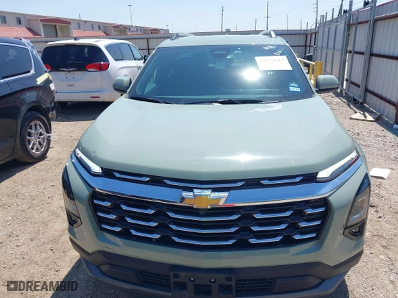 2025 Chevrolet Equinox FWD LT with VIN 3GNAXHEG8SL166901, listed as a IAAI auction lot 41879511 with 10,119 mi miles. Bid and sale history available at carsss.com. Image 6.