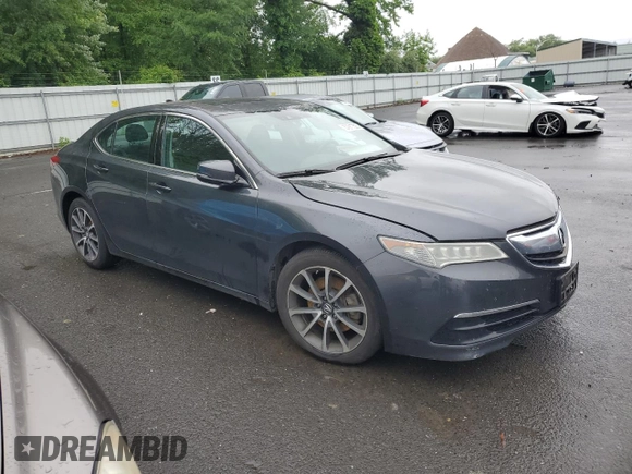 2016 Acura TLX Technology with VIN 19UUB2F51GA003098, listed as a Copart auction lot 57917505 with 113,850 mi miles and Salvage title. Bid and sale history available at DreamBid. Image 4.