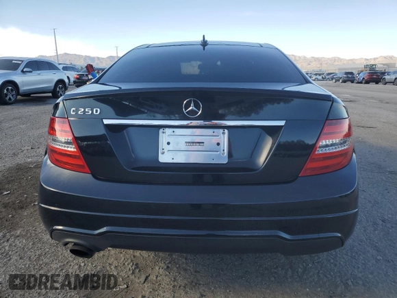 2015 Mercedes-Benz C 250 with VIN WDDGJ4HBXFG369365, listed as a Copart auction lot 50427895 with 95,356 mi miles and Salvage Title. Bid and sale history available at carsss.com. Image 6.