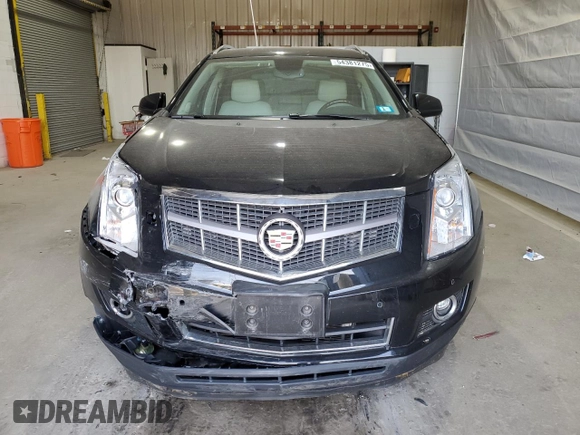 2012 Cadillac SRX Performance Collection with VIN 3GYFNEE3XCS593868, listed as a Copart auction lot 54381275 with 80,855 mi miles and Salvage title. Bid and sale history available at DreamBid. Image 5.
