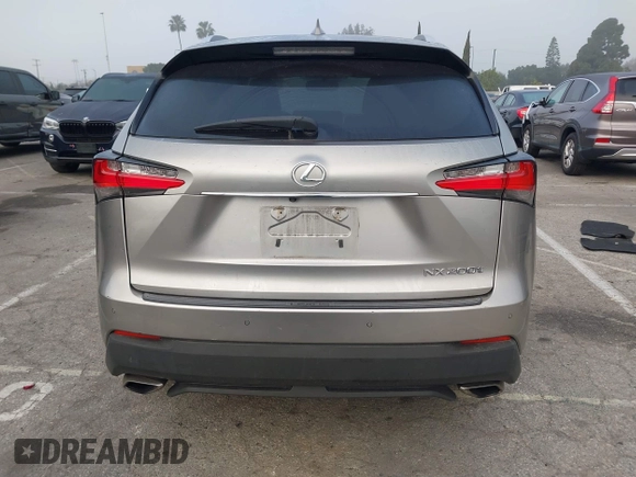 2015 Lexus NX 200t with VIN JTJYARBZ8F2013718, listed as a IAAI auction lot 41641044 with 91,879 mi miles. Bid and sale history available at carsss.com. Image 15.