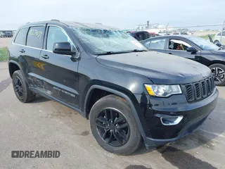 2018 Jeep Grand Cherokee Laredo with VIN 1C4RJFAG5JC487893, listed as a IAAI auction lot 42271034 with 91,346 mi miles and . Bid and sale history available at DreamBid. Image 1.