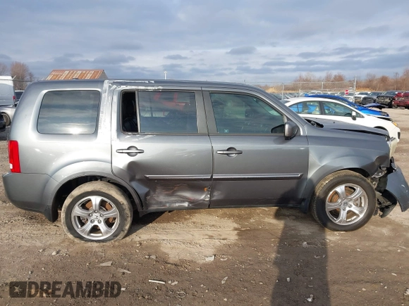 2012 Honda Pilot EX-L with VIN 5FNYF4H50CB074243, listed as a IAAI auction lot 41881319 with 167,727 mi miles and . Bid and sale history available at DreamBid. Image 13.