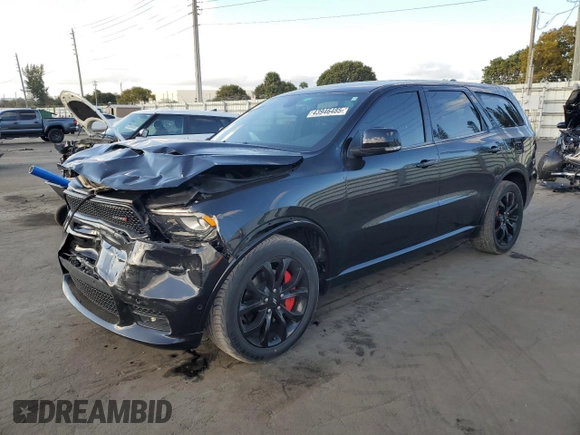 2019 Dodge Durango R/T with VIN 1C4SDHCTXKC598827, listed as a Copart auction lot 43946485 with 54,635 mi miles and Non repairable. Bid and sale history available at DreamBid. Image 1.