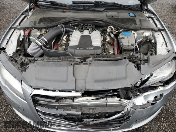 2012 Audi A7 3.0 Premium Plus with VIN WAUSGAFCXCN002273, listed as a Copart auction lot 80582624 with 126,706 mi miles and Salvage Title. Bid and sale history available at carsss.com. Image 11.