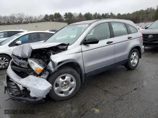 2008 Honda CR-V LX with VIN JHLRE48378C083003, listed as a Copart auction lot 52207555 with 0 mi miles and Clean Title. Bid and sale history available at carsss.com. Image 1.