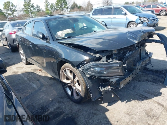 2015 Dodge Charger RT with VIN 2C3CDXCT4FH765494, listed as a IAAI auction lot 41683083 with 129,209 mi miles and . Bid and sale history available at DreamBid. Image 1.