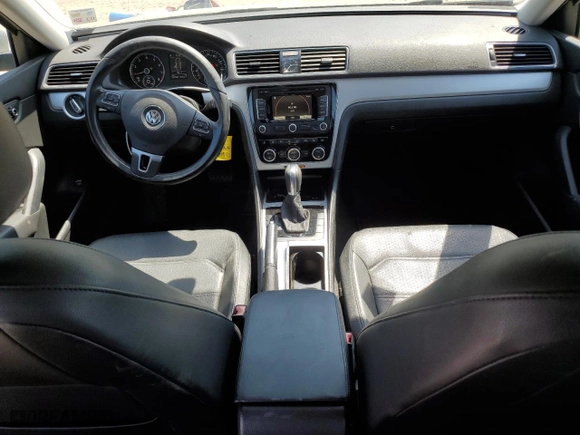 2012 Volkswagen Passat SE with VIN 1VWBH7A39CC013560, listed as a Copart auction lot 52981805 with 107,997 mi miles and Salvage Title. Bid and sale history available at carsss.com. Image 8.