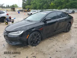 2015 Chrysler 200 S with VIN 1C3CCCBB7FN638895, listed as a Copart auction lot 59626025 with 102,837 mi miles and Salvage title. Bid and sale history available at DreamBid. Image 1.