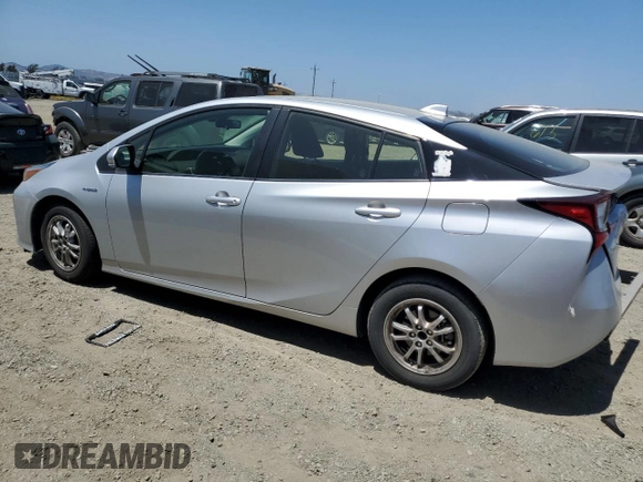 2020 Toyota Prius L Eco z VIN JTDKARFU0L3113339, wystawiony jako Copart lot #59635135 z przebiegiem 46 189 mil mil oraz Szkoda całkowita • Salvage title. Historia ofert i sprzedaży dostępna na DreamBid. Obrazek 2.