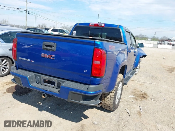2019 Chevrolet Colorado 2WD LT with VIN 1GCGSCEN5K1139827, listed as a IAAI auction lot 41843069 with 60,651 mi miles and . Bid and sale history available at DreamBid. Image 4.