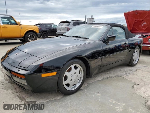 1990 Porsche 944 with VIN WP0CB2946LN480366, listed as a Copart auction lot 74369454 with 78,709 mi miles and Salvage title. Bid and sale history available at DreamBid. Image 1.