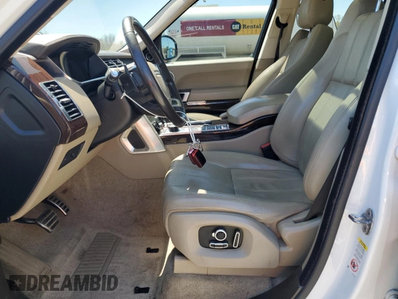 2016 Land Rover Range Rover Supercharged with VIN SALGS2EF4GA244331, listed as a Copart auction lot 54843275 with 154,892 mi miles and Clean title. Bid and sale history available at DreamBid. Image 7.
